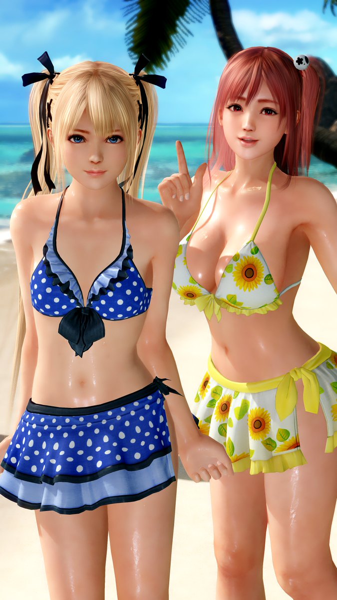 2issue_doaxvv's tweet photo. #DOAXVV #マリー・ローズ #ほのか 
きゃわわ https://t.co/cxJXK62Nyj