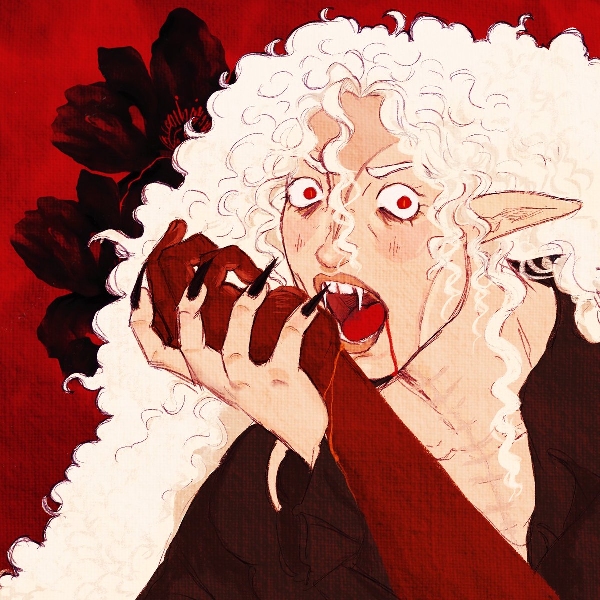 cupidwoven's tweet photo. #vamptober #oc my foe https://t.co/OhcbJ1zC8H