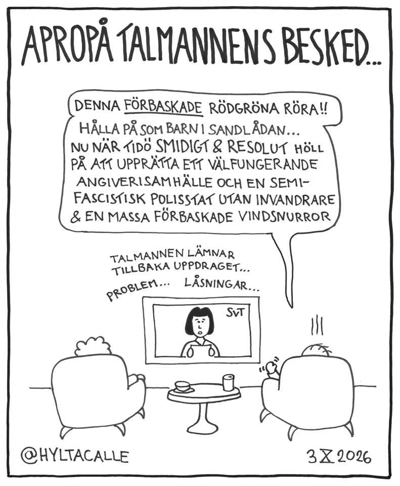 Motargument's tweet photo. JA, TÄNK vad fint Tidöpartierna kunde samarbeta.
#svpol #satir #politisksatir 
#hyltacalle #val2026 #sverige #politik #arnelackarur https://t.co/FoHp5GzJ1f