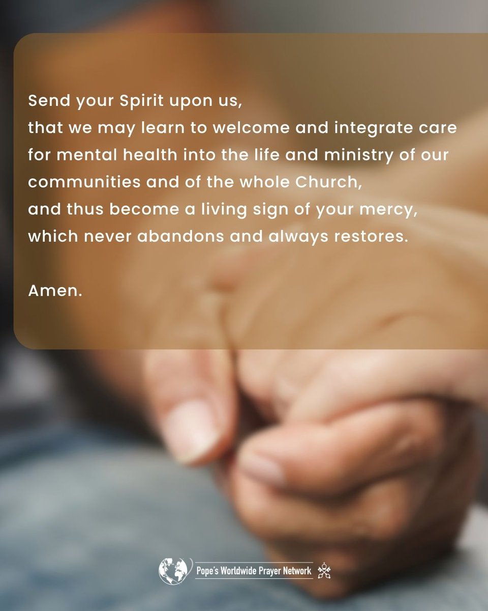clicktopray_en's tweet photo. 🌍The Pope's Worldwide Prayer Network invites you to offer up your day and make you more available to the mission of compassion for the world.

In #ClickToPray we invite you to pray and share the prayer of this month.

👉https://t.co/fWM5qGhG38 
#PopesPrayerApp #DeepenYourPrayer https://t.co/66UOWM0Sm3