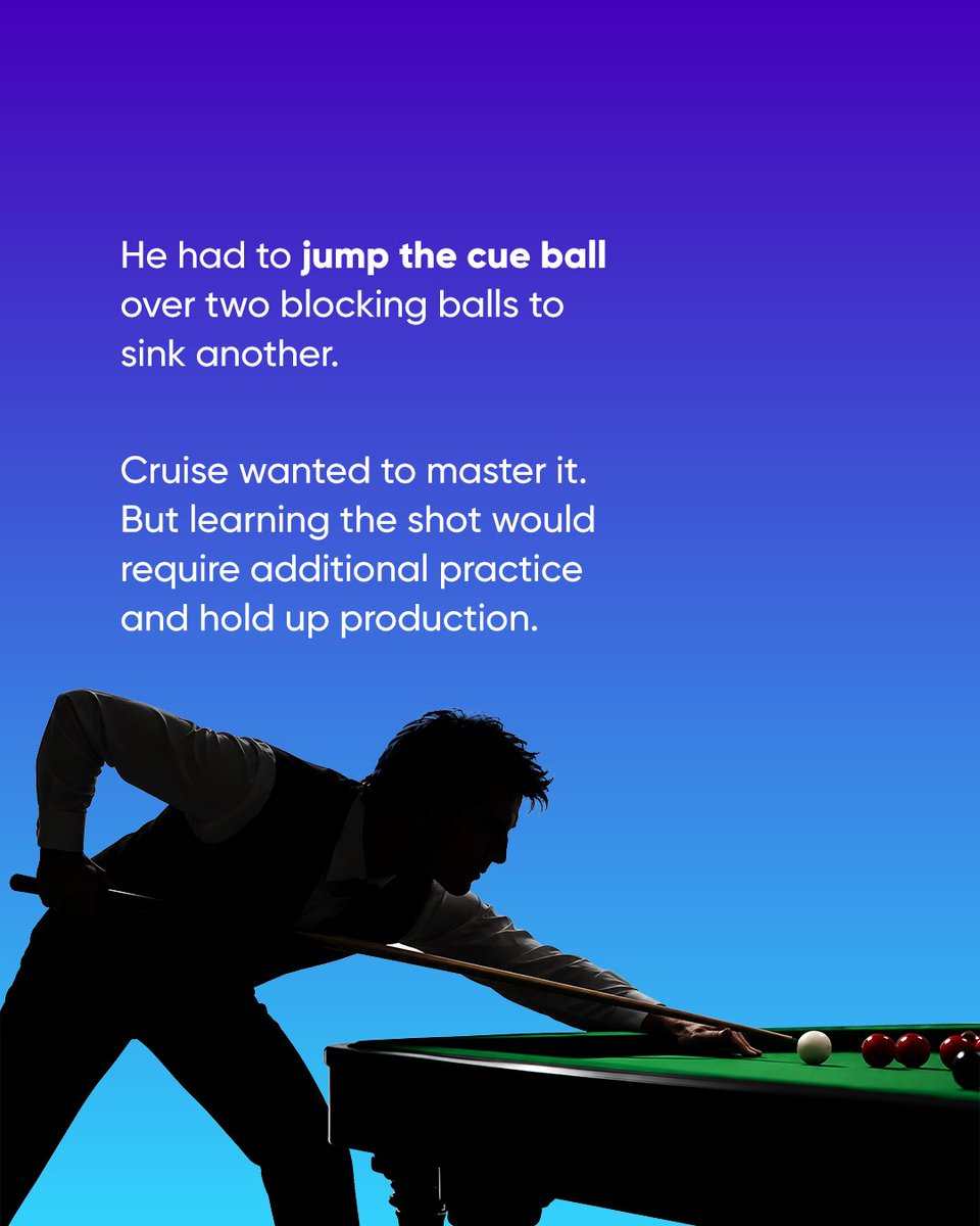 commonwealthcue's tweet photo. Tom Cruise did his own stunts, but one shot in The Color of Money was so tough, pro pool player Mike Sigel took the cue. 🎱

That’s the precision pool demands.

Watch the pros in action at the Commonwealth Cue Sports Championships 2026!

📅 7–10 Oct | 📍 Ahmedabad https://t.co/5z4pSprcWD