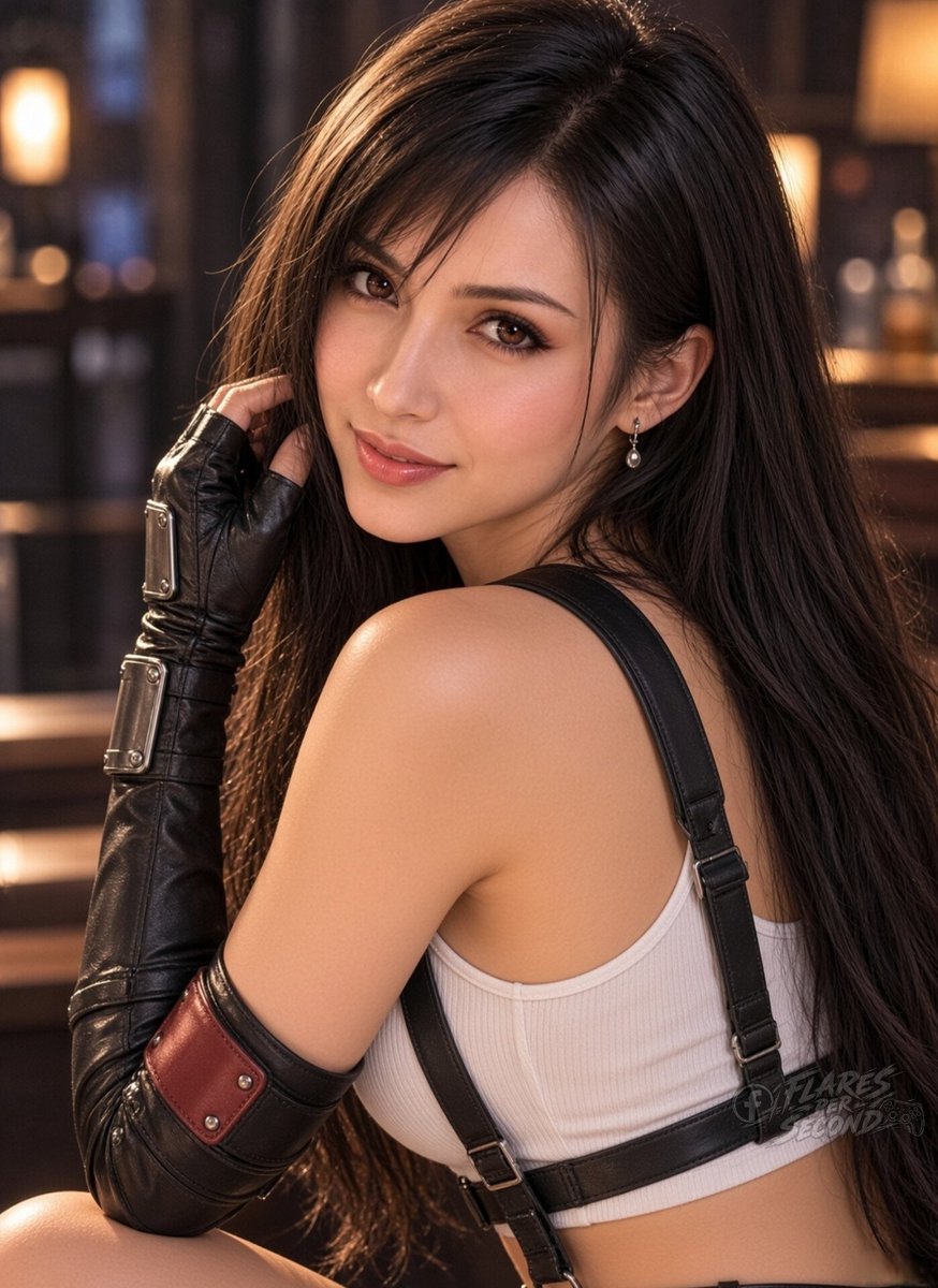 flarespersecond's tweet photo. Tifa Lockhart ✨
A confident look, elegant style, and that unmistakable Tifa charm. ❤️‍🔥
#TifaLockhart #FinalFantasyVII #FF7 #Tifa #Gaming #GameMod https://t.co/KMDevIopfJ
