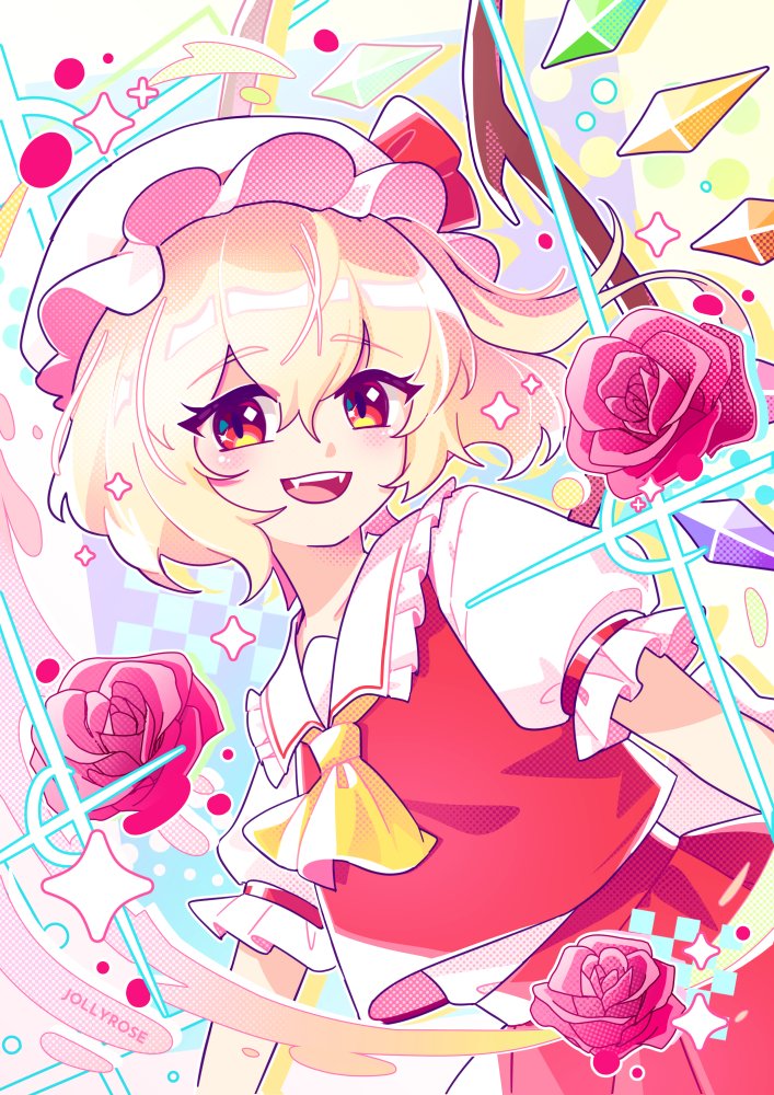jollyrose_art's tweet photo. Flandre Scarlet ✨ https://t.co/ty3KTrpQ0Z