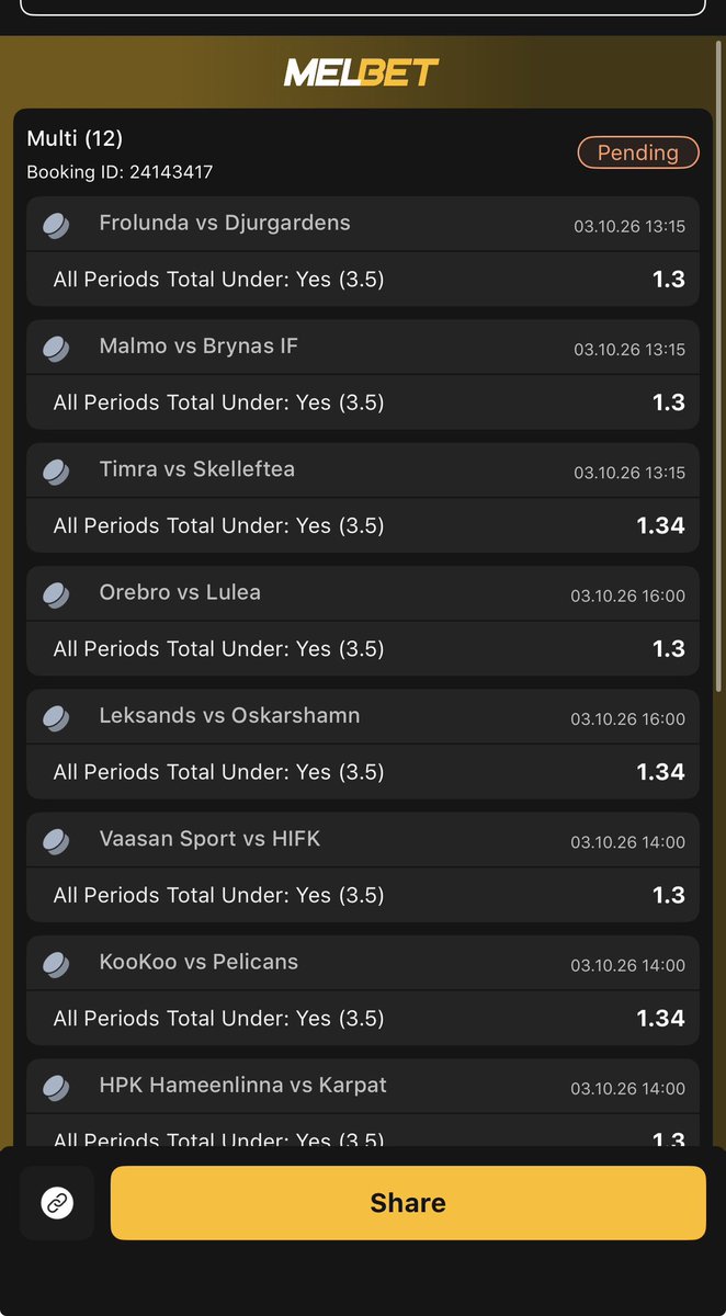 Kwadunie's tweet photo. BET OF THE DAY ON Melbet🟡 🏒 ⚽️
74+ odds 160+ odds
Ghana 🇬🇭 🇬🇭
24143550 edit 24143587
24143387 edit 24143409

Nigerian version  🇳🇬🇳🇬
24143176 edit 24143200
24143277 edit 24143294

https://t.co/b1fBgp8PBa
promo code : Banana
Get instant 300% welcome bonus 🎉 https://t.co/9ooFm5j1tz