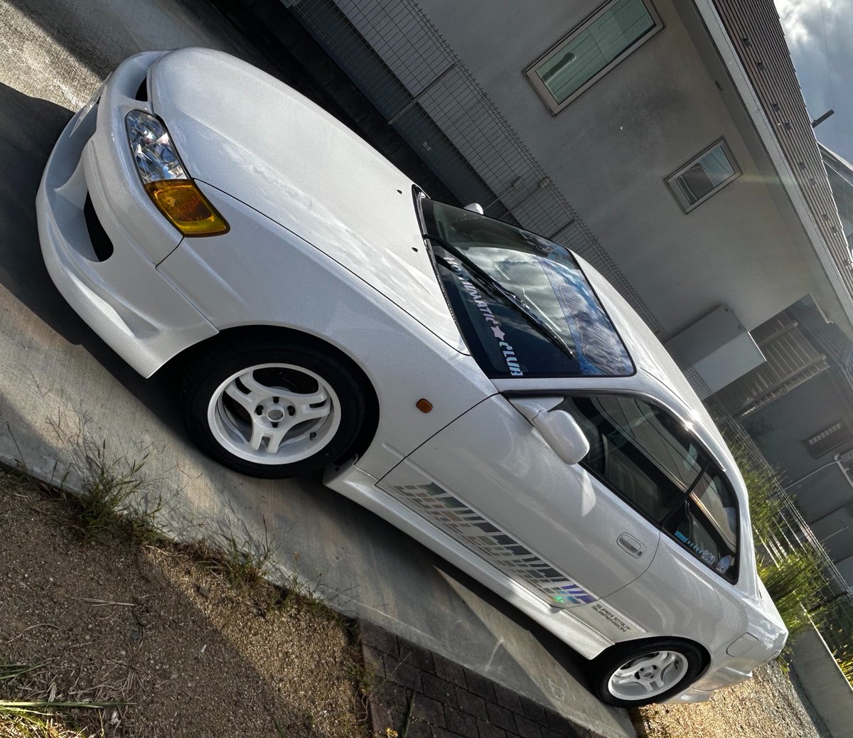 SEED7479_33's tweet photo. 今後に向けて？　GSIMに向けつつ！
〜𝐍𝐞𝐰 𝐒𝐭𝐲𝐥𝐞〜

⭐︎SUPER ADVAN Racing SA3R
を白塗装リペア🤍
⭐︎ ADVAN NEOVA AD09

⭐︎ヘッドライトクリア吹きしていただき。
⭐︎敬愛なる変態紳士@SUPRA_KAKIKai によるナンバースムージング　

コレが‼︎好っっきな雰囲気っすねワイの https://t.co/HwsuukwOEP