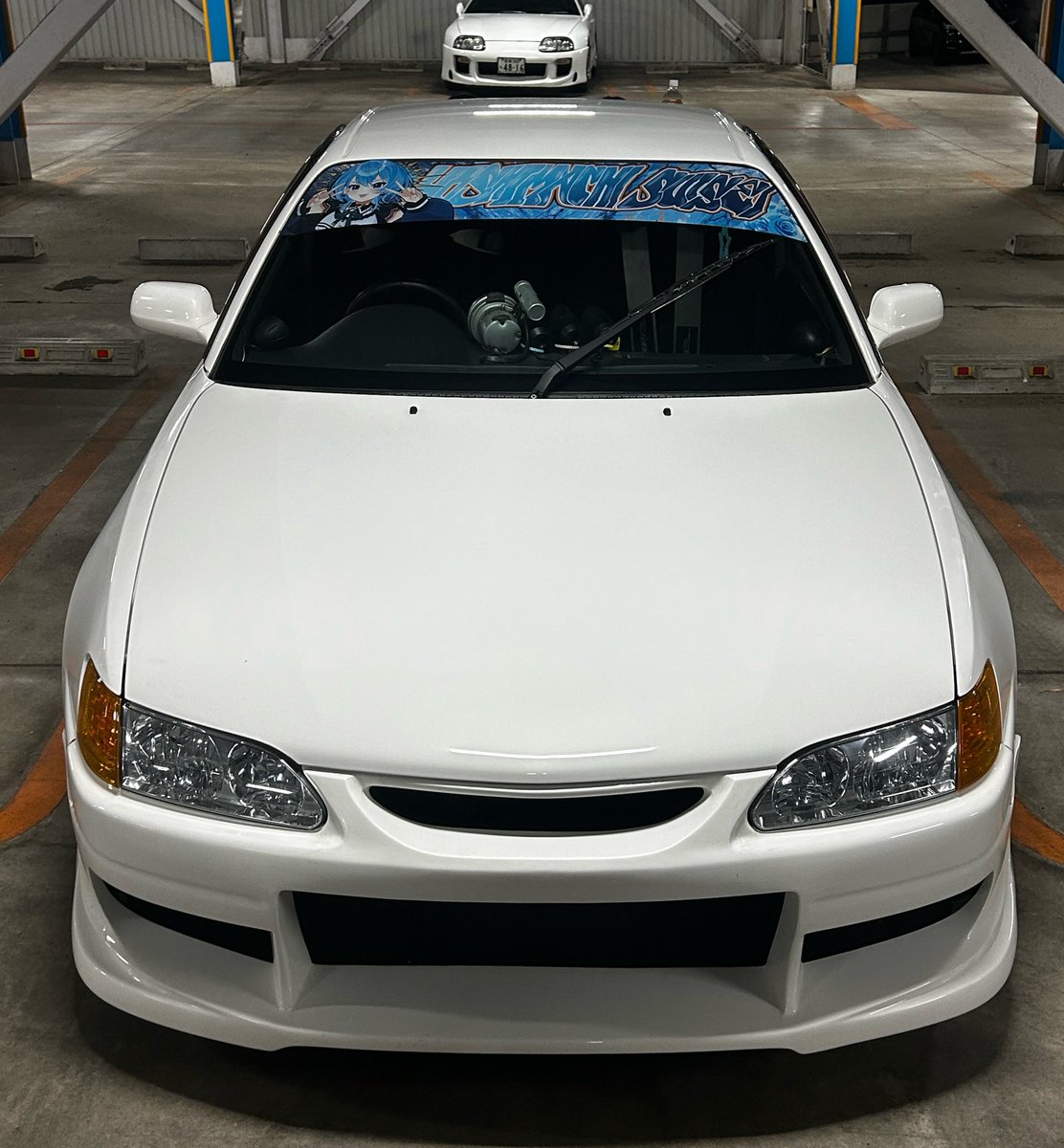 SEED7479_33's tweet photo. 今後に向けて？　GSIMに向けつつ！
〜𝐍𝐞𝐰 𝐒𝐭𝐲𝐥𝐞〜

⭐︎SUPER ADVAN Racing SA3R
を白塗装リペア🤍
⭐︎ ADVAN NEOVA AD09

⭐︎ヘッドライトクリア吹きしていただき。
⭐︎敬愛なる変態紳士@SUPRA_KAKIKai によるナンバースムージング　

コレが‼︎好っっきな雰囲気っすねワイの https://t.co/HwsuukwOEP