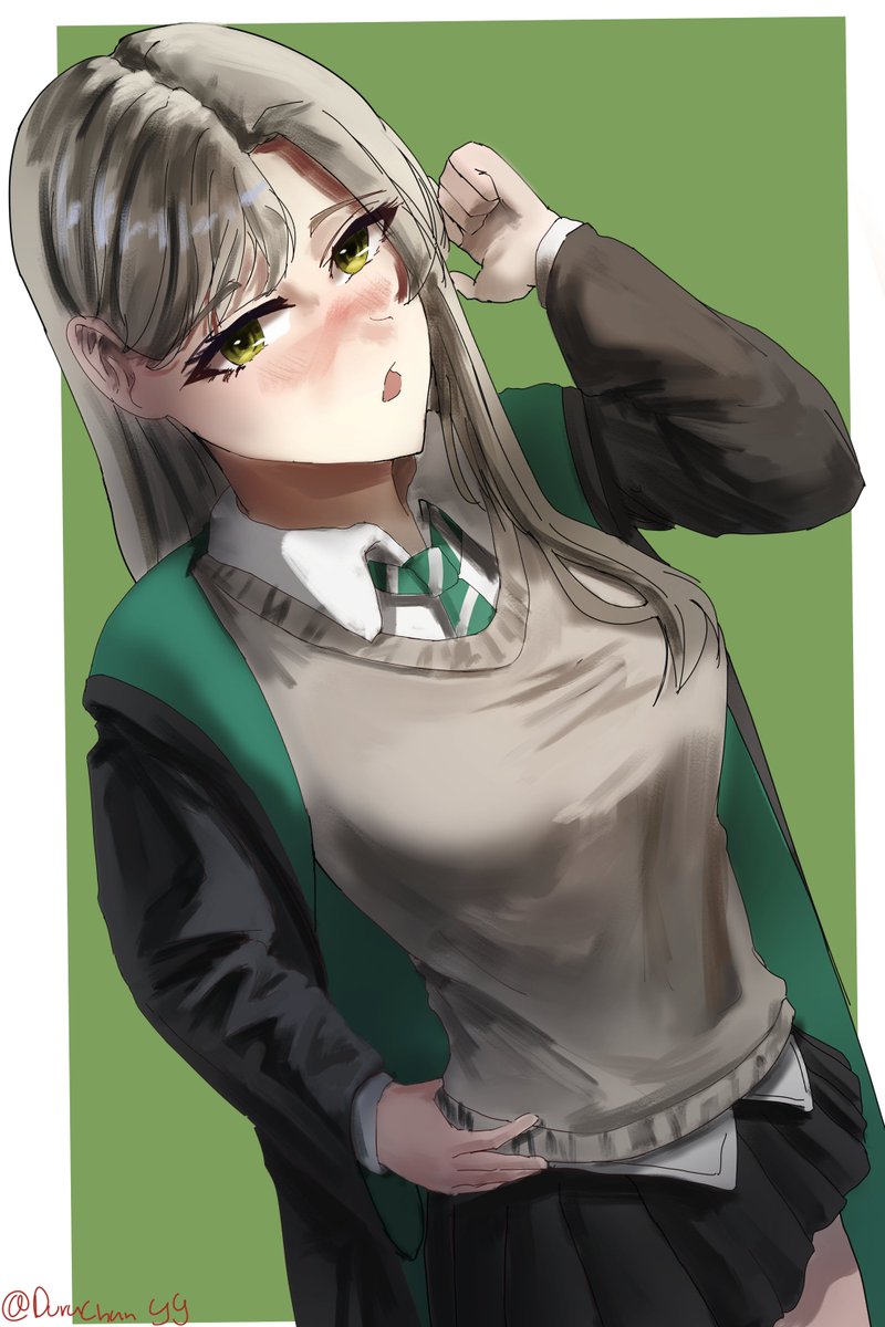 Durachan99's tweet photo. malfoy is a tsundere 
#Femdraco
#Malfoid https://t.co/jUS8ENQnWH