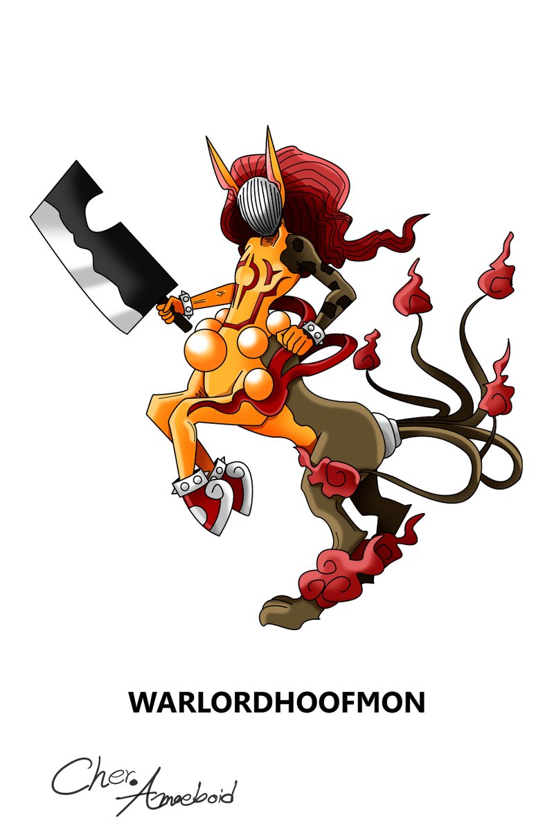 PRm4hWxdnCfBwft's tweet photo. Type: Land
Baby I: Moomon
ฺBaby II: Meadomon
Child: Hoofmon
Adult: GrandHoofmon
Perfect: ReinHoofmon
Ultimate: WarLordHoofmon
#Digimon #DigimonTamer #originalchacter #originalstory #characterdesign #Digifake #DigimonFan #AmoeboidServer https://t.co/e8LWx5hCbn