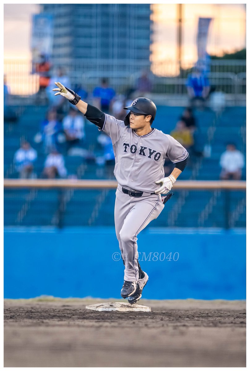 EM8040's tweet photo. 中山礼都
逆転のツーランホームランを放ち☝🏻

26.10.03  ファーム日本選手権  草薙 https://t.co/hJYZsHD3Qt