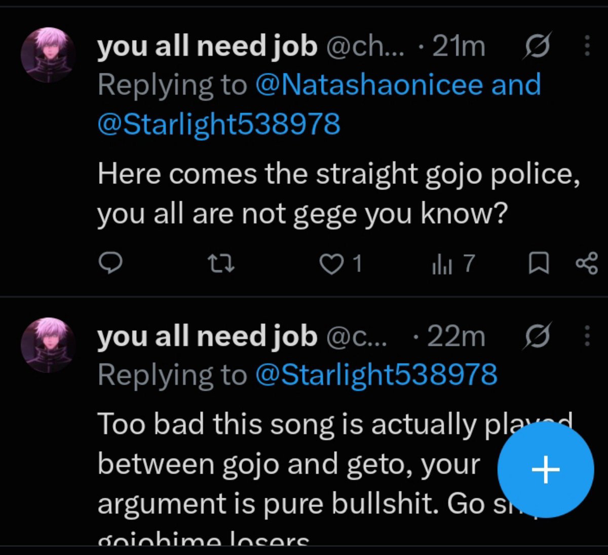 Starlight538978's tweet photo. @gs6e07 omg bro, They started attacking me because I said this 🥲 WITHOUT UNDERSTANDING WHAT I AM SAYING https://t.co/xVqDNwKhG4