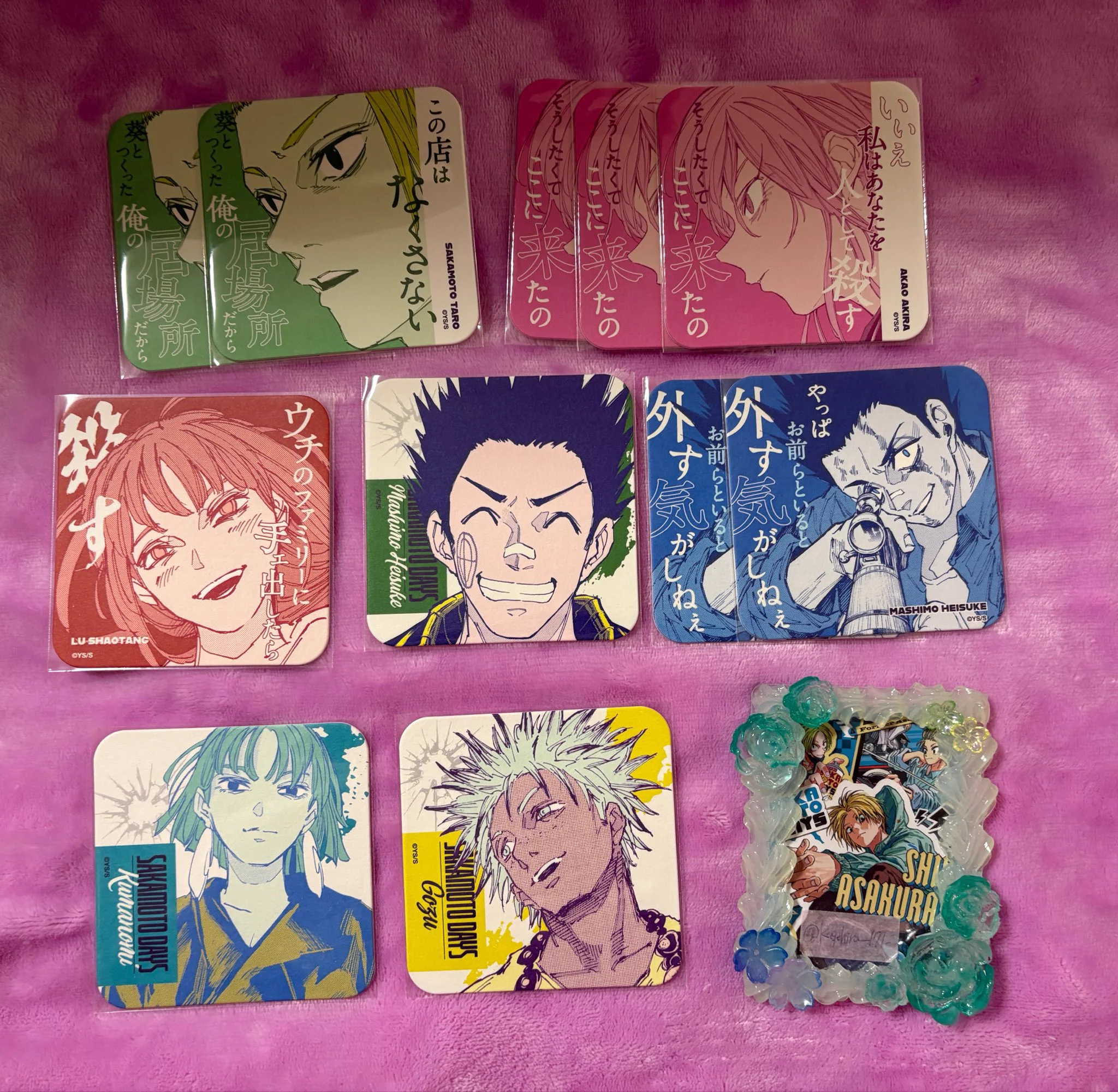 サカモトデイズ展 南雲 ターゲット缶バッジ チケット風カード れあ on X: 