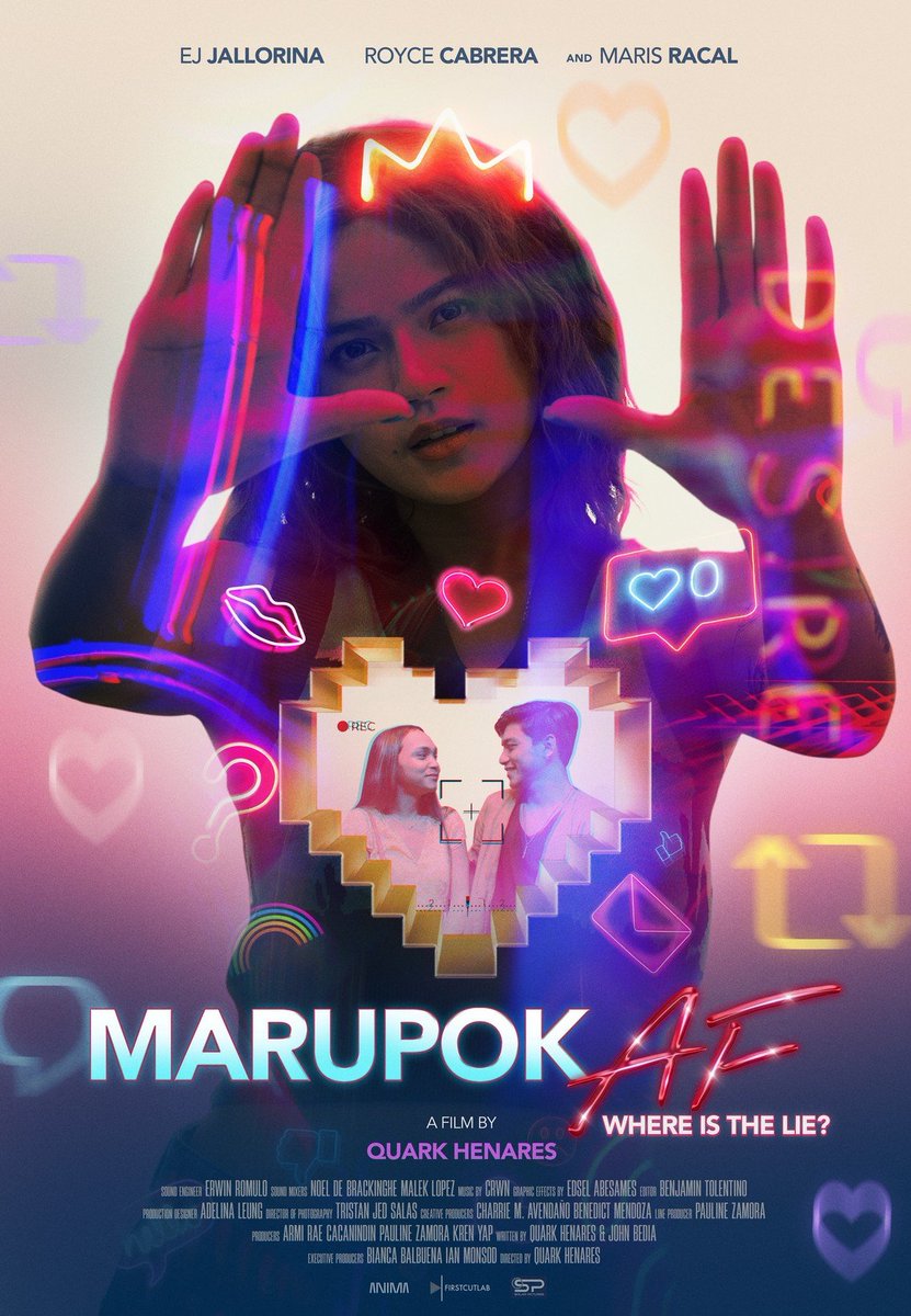 juandibidi3's tweet photo. Marupok AF (Where is the Lie?) (2023) 🇵🇭
dir. Quark Henares
1080p webdl
eng sub
[see gsheet or tg] https://t.co/suXLcFpv3d