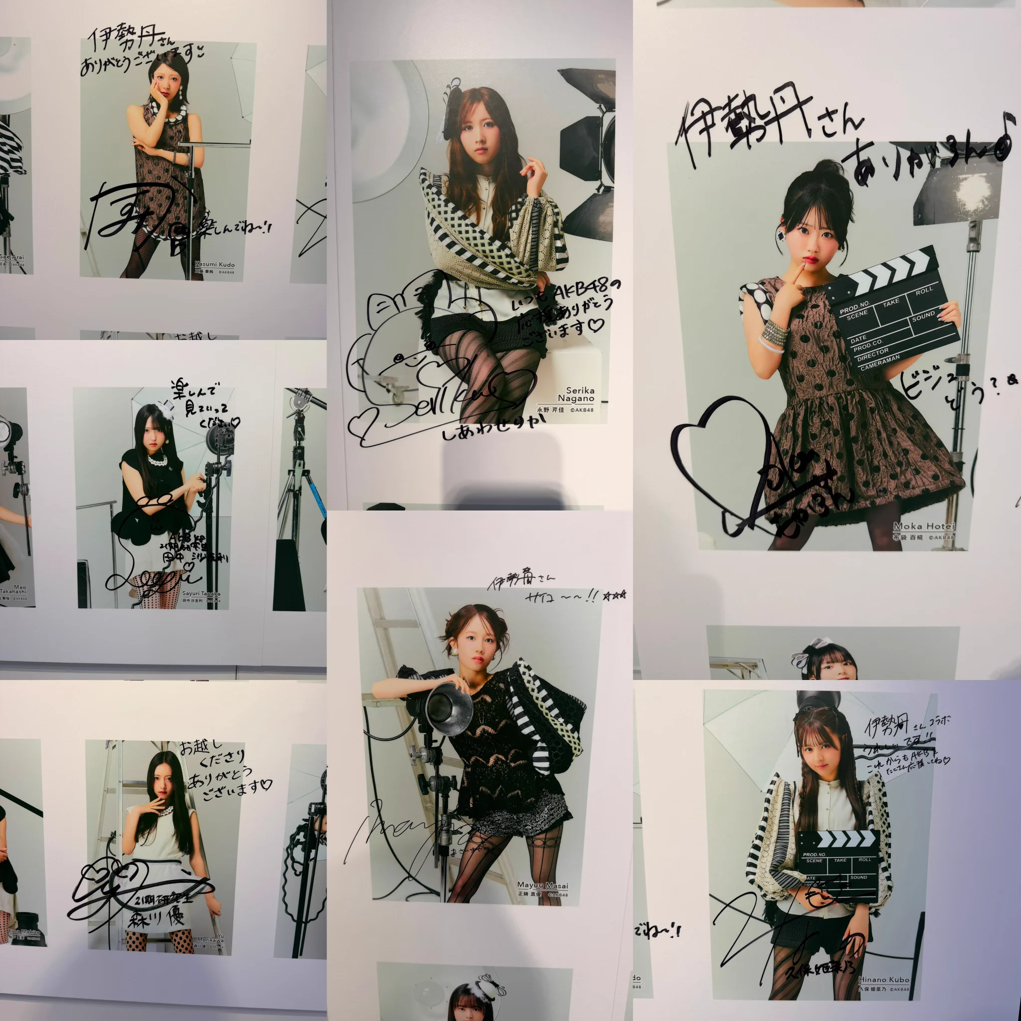 ゆ*ぴ様 冬野心央 サイン フォトカ けーおにぎり(公式)🍙 в X: „現時点での伊勢丹サインはかすみ、さゆり