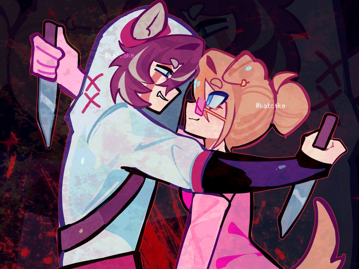 katcakezbakery's tweet photo. Here's ur stupid kateron damn #kateron #toxicduo #katieb #ewroon #qsmp2art https://t.co/vfRbl8iBoB