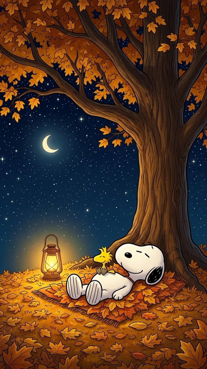 SnoopyWallpaper's tweet photo. Goodnight 🍂💤🌃 https://t.co/4XdRGE4LcW