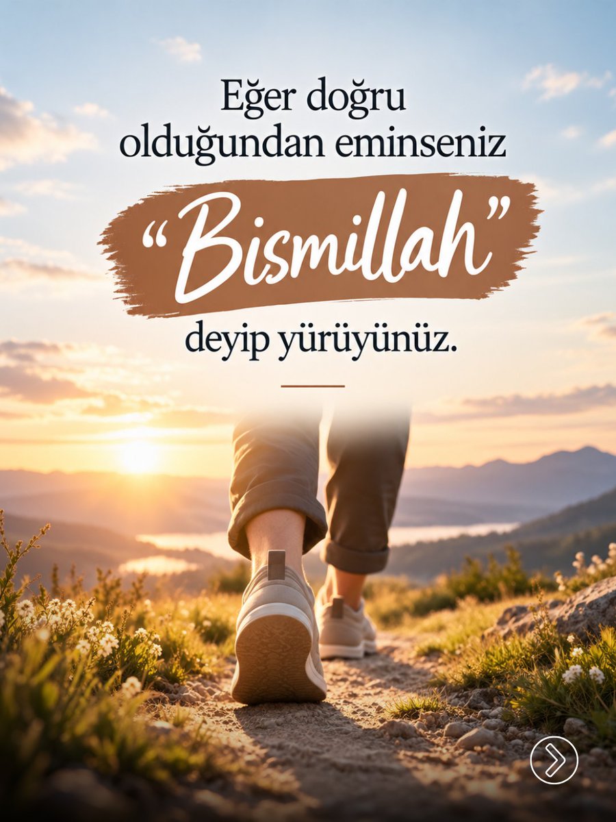 mustafaislamogl's tweet photo. "Gevşemeyiniz, üzülmeyiniz. Eğer inanıyorsanız, mutlaka siz üstünsünüz." (Âl-i İmran 139)
Eğer doğru olduğundan eminseniz "Bismillah" deyip yürüyünüz.
Arkanızdan kimlerin gelip gelmediği önemli değil.
.
- Mustafa İSLAMOĞLU (Tavsiyeler Kitabından) 
.
#Allah #kuran #din #felsefe #mustafaislamoğlu