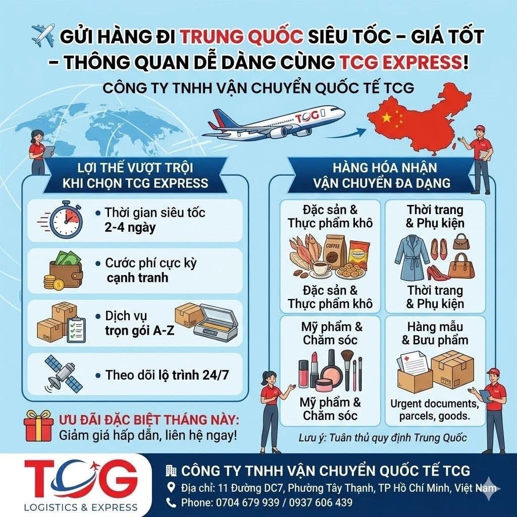 SaigonPetro2's tweet photo. CÔNG TY TNHH VẬN CHUYỂN QUỐC TẾ TCG
Địa chỉ: 11 Đường DC7, Phường Tây Thạnh, TP. Hồ Chí Minh, Việt Nam
Zalo: 0704 679 939 /0937 606 439
#TCGExpress #Vanchuyenquocte #GuihangdiTrungQuoc #ShiphangdiChina #Guihanggiare #ChuyenphatnhanhTrungQuoc #Guihanghcm #GuihangdiTrung https://t.co/puugTxoswu