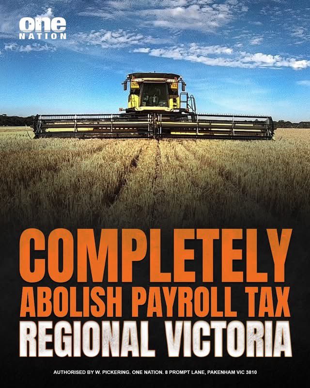 reignitedem's tweet photo. No wonder people are flocking to @OneNationVic https://t.co/ZoGz08JiL4