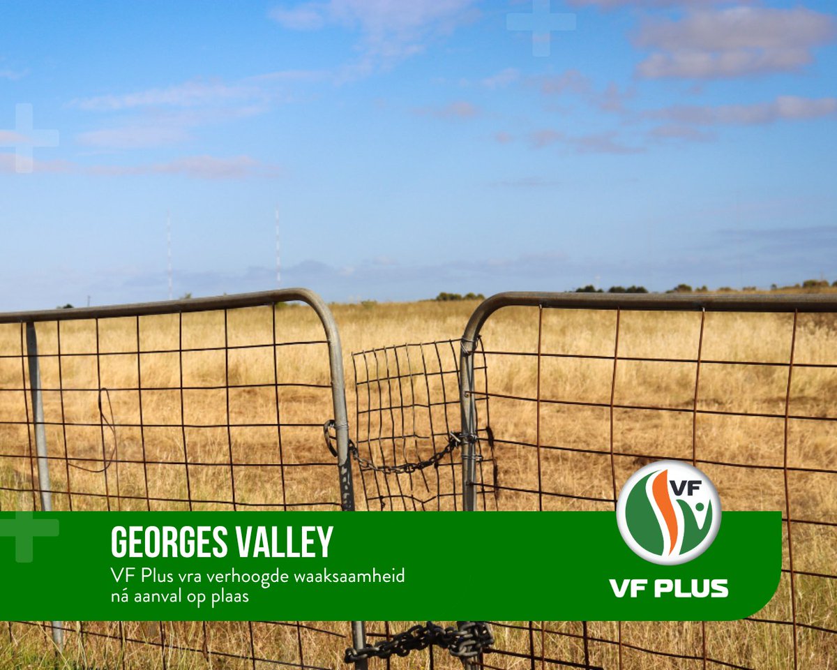 VFPlus's tweet photo. Die VF Plus neem met groot kommer kennis van die jongste plaasaanval in Limpopo, dié keer op 'n bejaarde vrou wat in haar huis in die Georges Valley-omgewing buite Tzaneen aangeval is.
Die voorval het op Donderdagaand, 1 Oktober omstreeks 22:00 plaasgevind. Dit is die eerste aanval in die provinsie vir die maand en volg op ŉ vorige plaasaanval op 13 September in Bela-Bela (Warmbad).
_______________
Lees die volledige verklaring hier: | Read the full statement here:
https://t.co/v0se5xHL2n