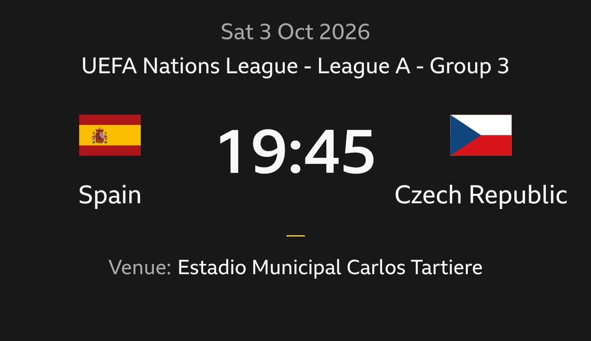 rickdurks's tweet photo. Score predictions?
#SPACZE #NationsLeague https://t.co/rZsgheUH54