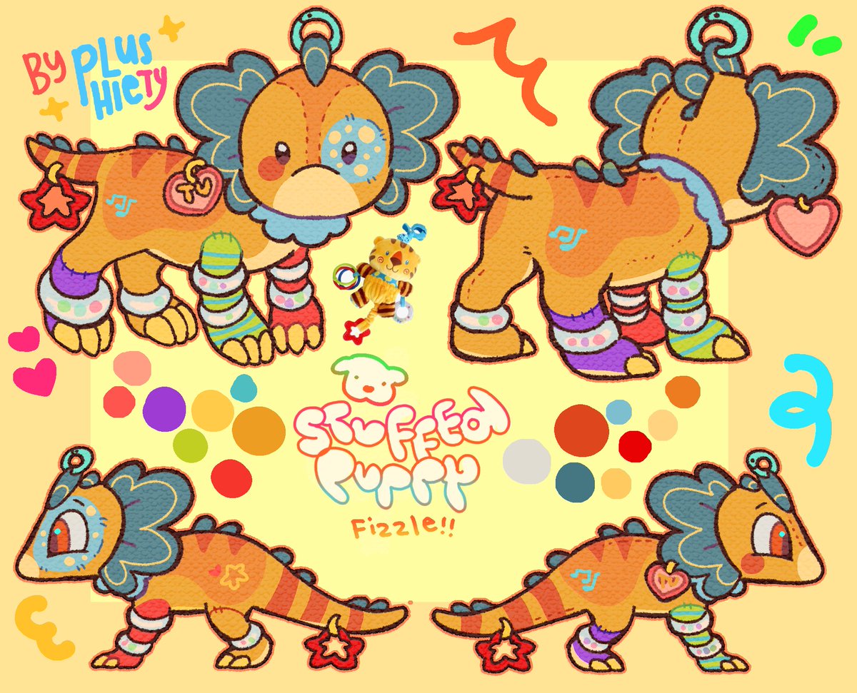 plushietyy's tweet photo. hi hi intro post idk how twitter works （╹◡╹）
im shou n i draw ocs &amp; fanart of stuff i like
— im also a concept artist for #toonsuniverse yayyy !!! my favs are copper n fizzle and. thats it i thinmk. LOL 

>> dm for c0mms !! https://t.co/oteZG8C8xt