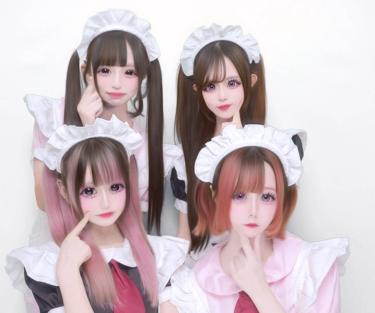 kkk_ii2's tweet photo. メイドさん🩷🖤 https://t.co/83m8pzFGl8