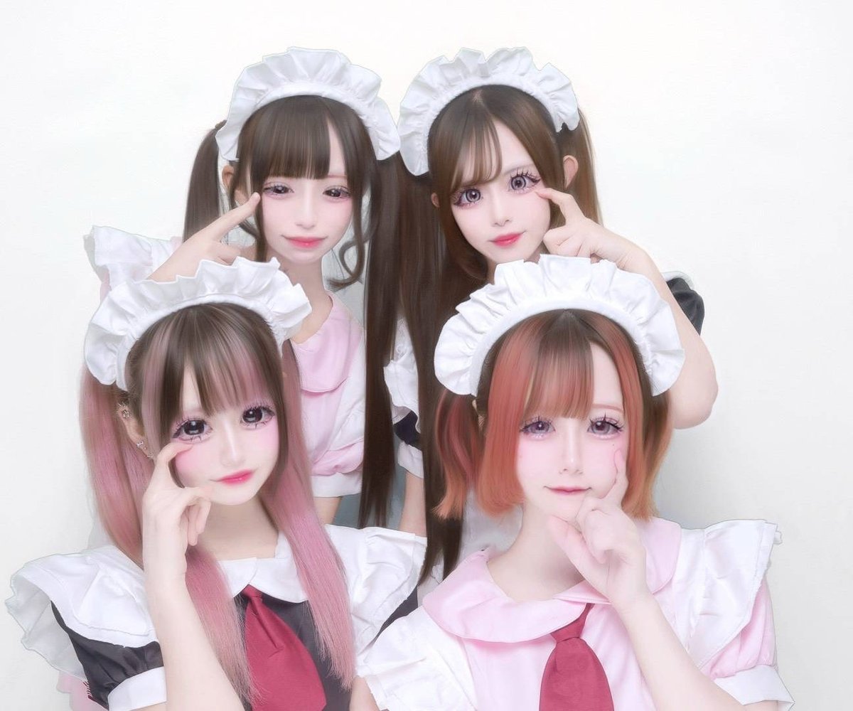 kkk_ii2's tweet photo. メイドさん🩷🖤 https://t.co/83m8pzFGl8