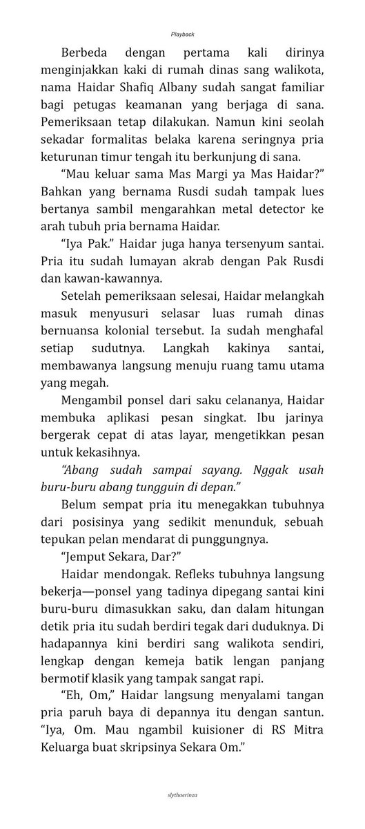 slythaerinza's tweet photo. 442.] Makin akrab
(Caranya memuji dan menggali mirip siapa gitu nggak? Hahaha) https://t.co/oQJN5qPynn
