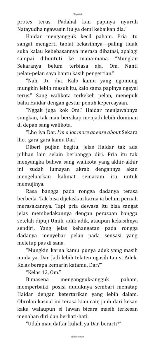 slythaerinza's tweet photo. 442.] Makin akrab
(Caranya memuji dan menggali mirip siapa gitu nggak? Hahaha) https://t.co/oQJN5qPynn
