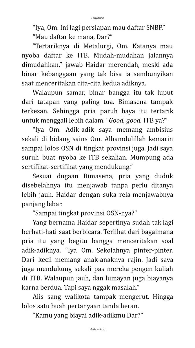 slythaerinza's tweet photo. 442.] Makin akrab
(Caranya memuji dan menggali mirip siapa gitu nggak? Hahaha) https://t.co/oQJN5qPynn