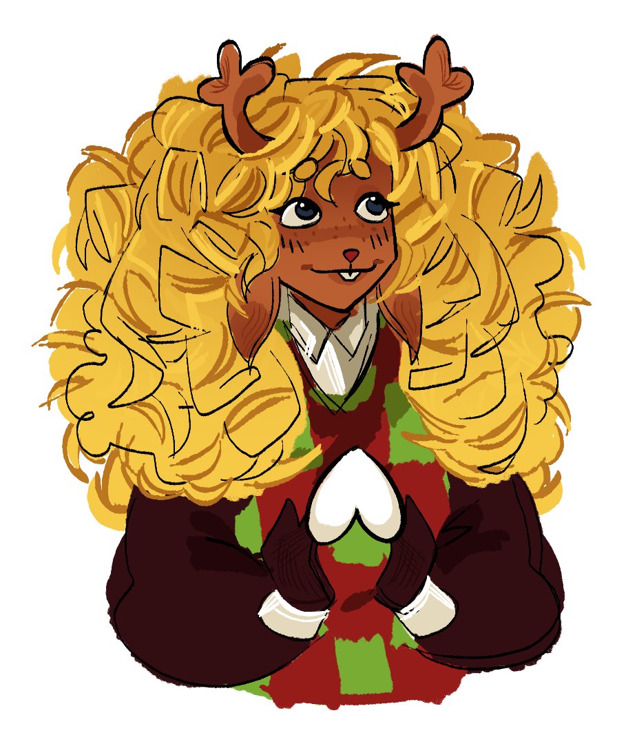 flowerypilled's tweet photo. little noelle #deltarune https://t.co/Uqxe3FhCjU