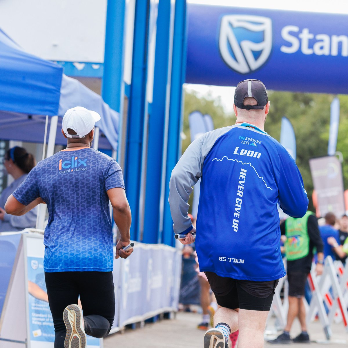 StandardBankZA's tweet photo. The finish line isn’t just the end. It’s proof of resilience, teamwork, and shared success. Every runner, every baton, every stride brought us here. #SBLove💙 #BusinessRelay https://t.co/jbBvbRnyW0