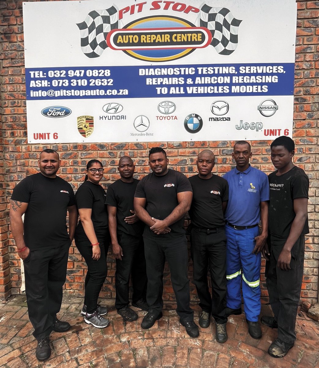 bugletwit's tweet photo. The trusted name in North Coast automotive care. Pit Stop Auto Repair Centre: diagnostics, servicing &amp; aircon re-gassing across Ford, Toyota, BMW, Mercedes-Benz, Hyundai, Mazda, Nissan, Jeep &amp; Porsche. Unit 6, Umhlali Village Park. 032 947 0828. #PitStopAuto #TheBugle https://t.co/p7lAH8qHot