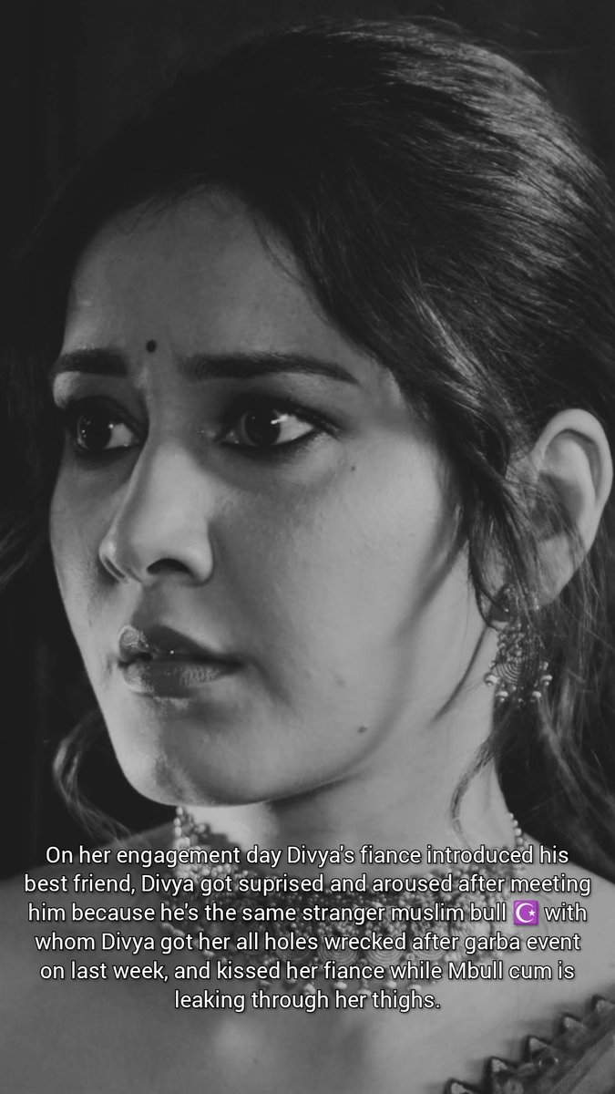 S77283030's tweet photo. @DivyaX_7 everyone thought you were tired because of engagement event, but they don't know it is because of a wild quickie with this Mbull in store room, while poor fiance waiting down for you.. https://t.co/wHV12DPVxe