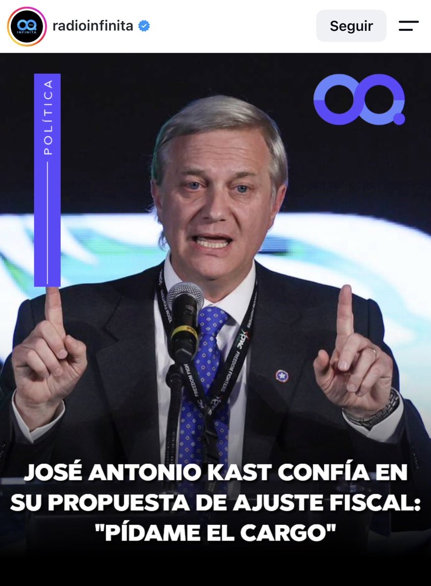 santozallegro's tweet photo. Faltan 343 días para que Kast renuncie!!!
El mismo dijo siendo candidato “si no cumplo, en 18 meses pídanme el cargo”. https://t.co/m95GlVqgC9