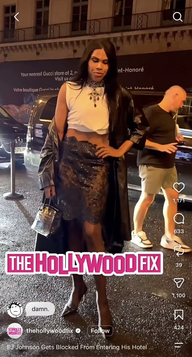 Yeeezyrih's tweet photo. Rihanna reacts to EJ Johnson being blocked from entering his hotel in Paris 💀 https://t.co/a4iJOZRhnK
