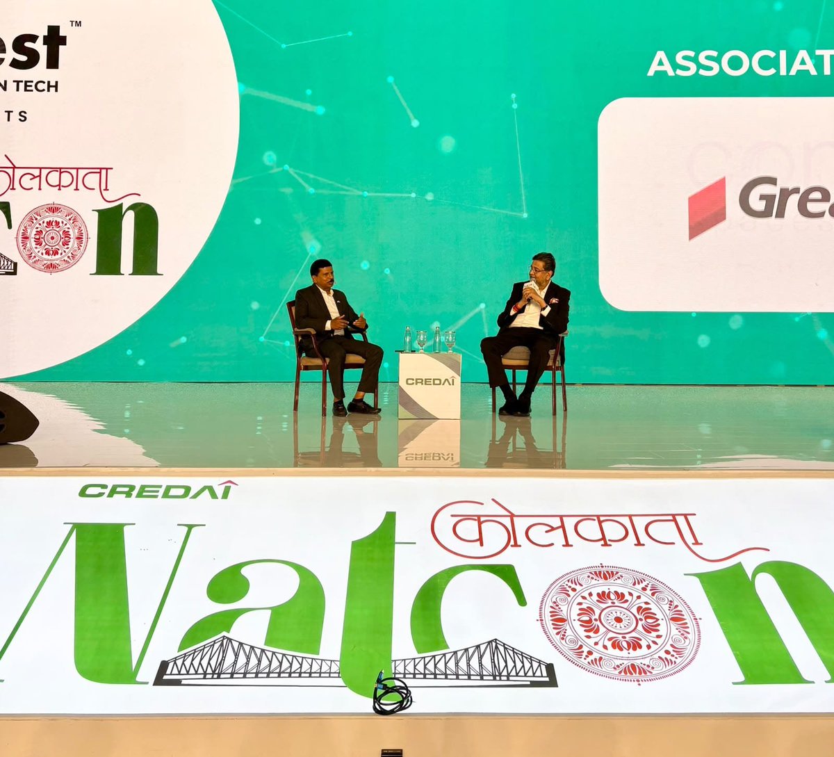 Sitadevi9q's tweet photo. CREDAI NATCON 2026 brings industry minds together
A strong platform for ideas and collaboration
Real estate leaders share valuable perspectives.#CREDAINATCON2026
https://t.co/jTVs3d0kOz