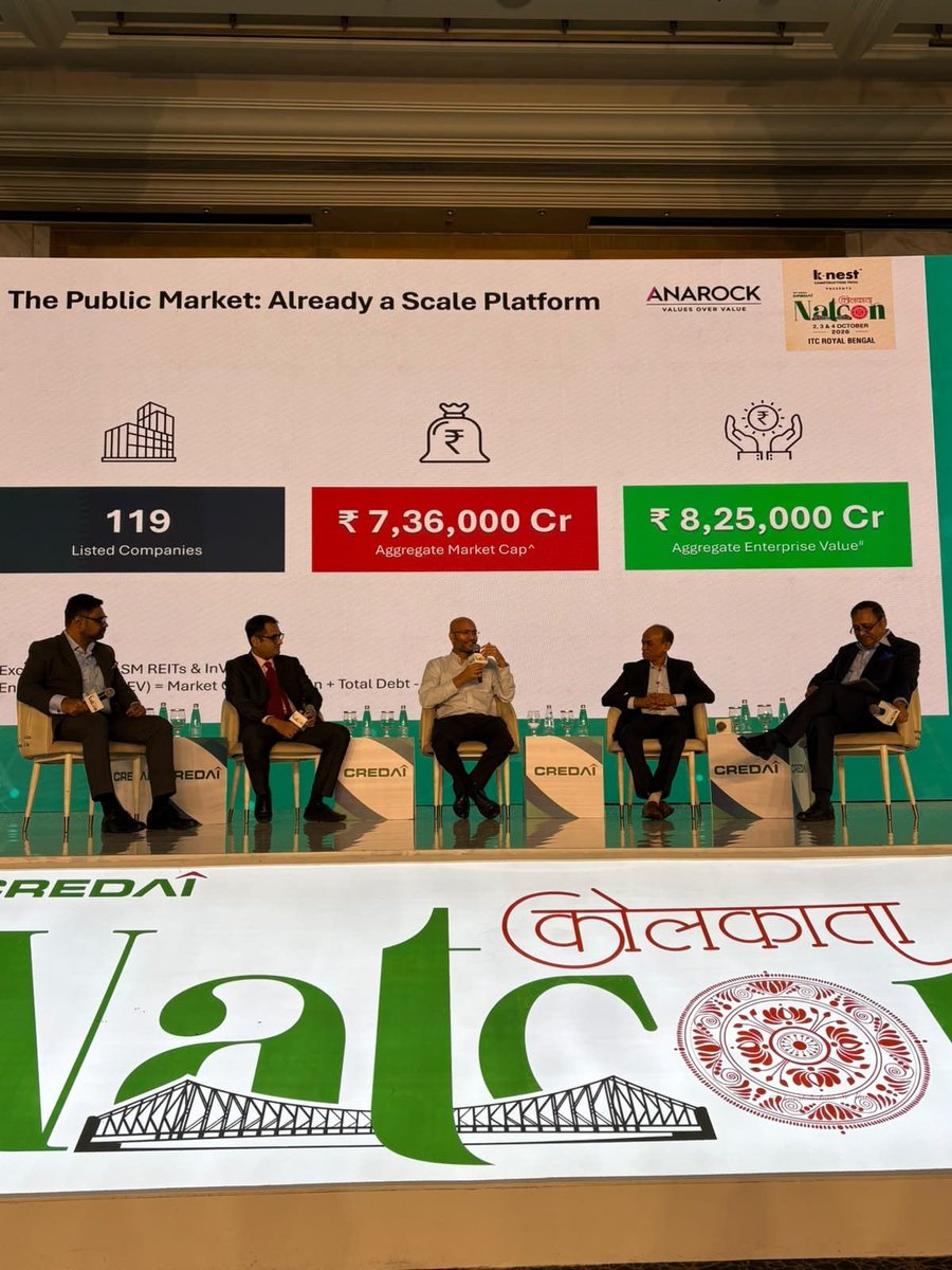 Sitadevi9q's tweet photo. CREDAI NATCON 2026 brings industry minds together
A strong platform for ideas and collaboration
Real estate leaders share valuable perspectives.#CREDAINATCON2026
https://t.co/jTVs3d0kOz