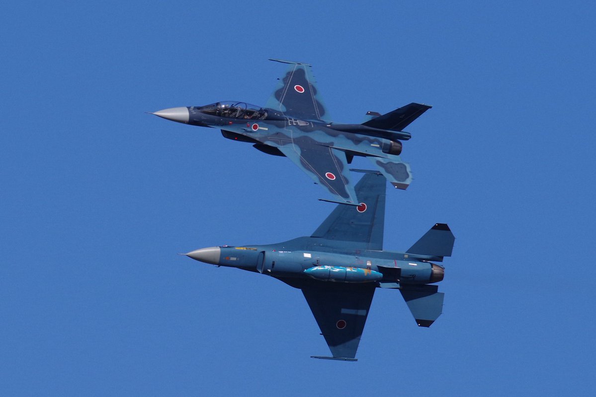 genchannsr's tweet photo. 20261003 松島基地　F-2 フライト https://t.co/7KOefy2318