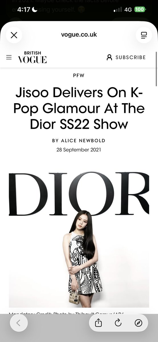 lovelyslay13's tweet photo. @wonu5yx Mommy jisoo was already attending fashion events in 2021 and your wonyong is unknown and flop 🐠Keep up, Chinese and it’s funny see you block me 🥺🧧.  Do your research before embarrassing yourself . 🥺 https://t.co/m4HwdAqNXN