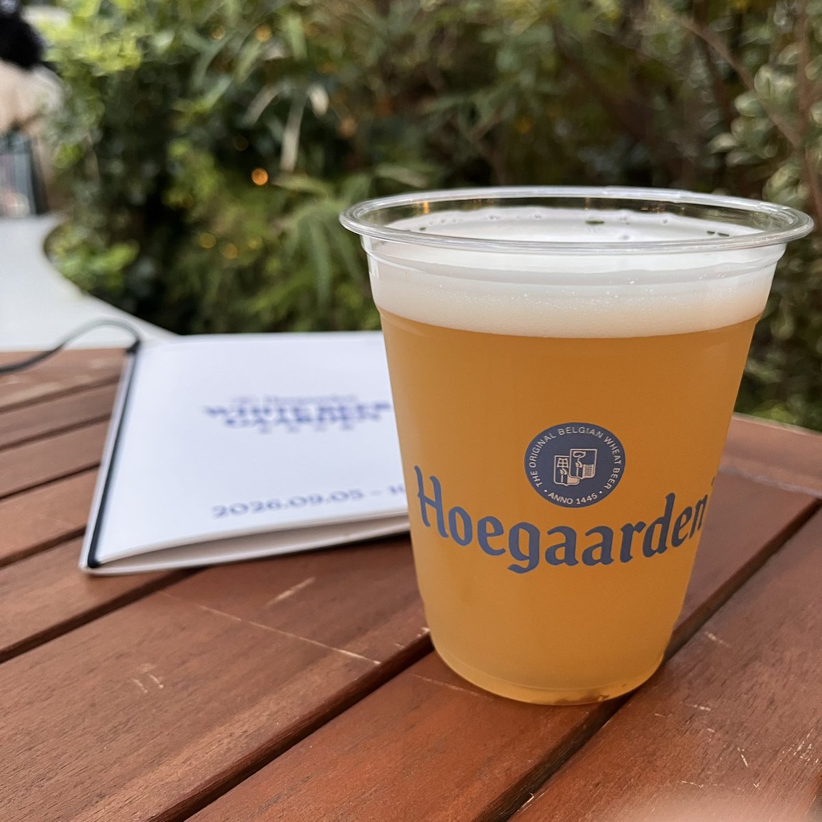 mshrspl's tweet photo. 📍Hoegaarden WHITE BEER GAARDEN 余白の庭
渋谷はどこも人多すぎてここならゆったり過ごせた:) おまけにヒューガルデン飲める:) https://t.co/iNweQVUAK6
