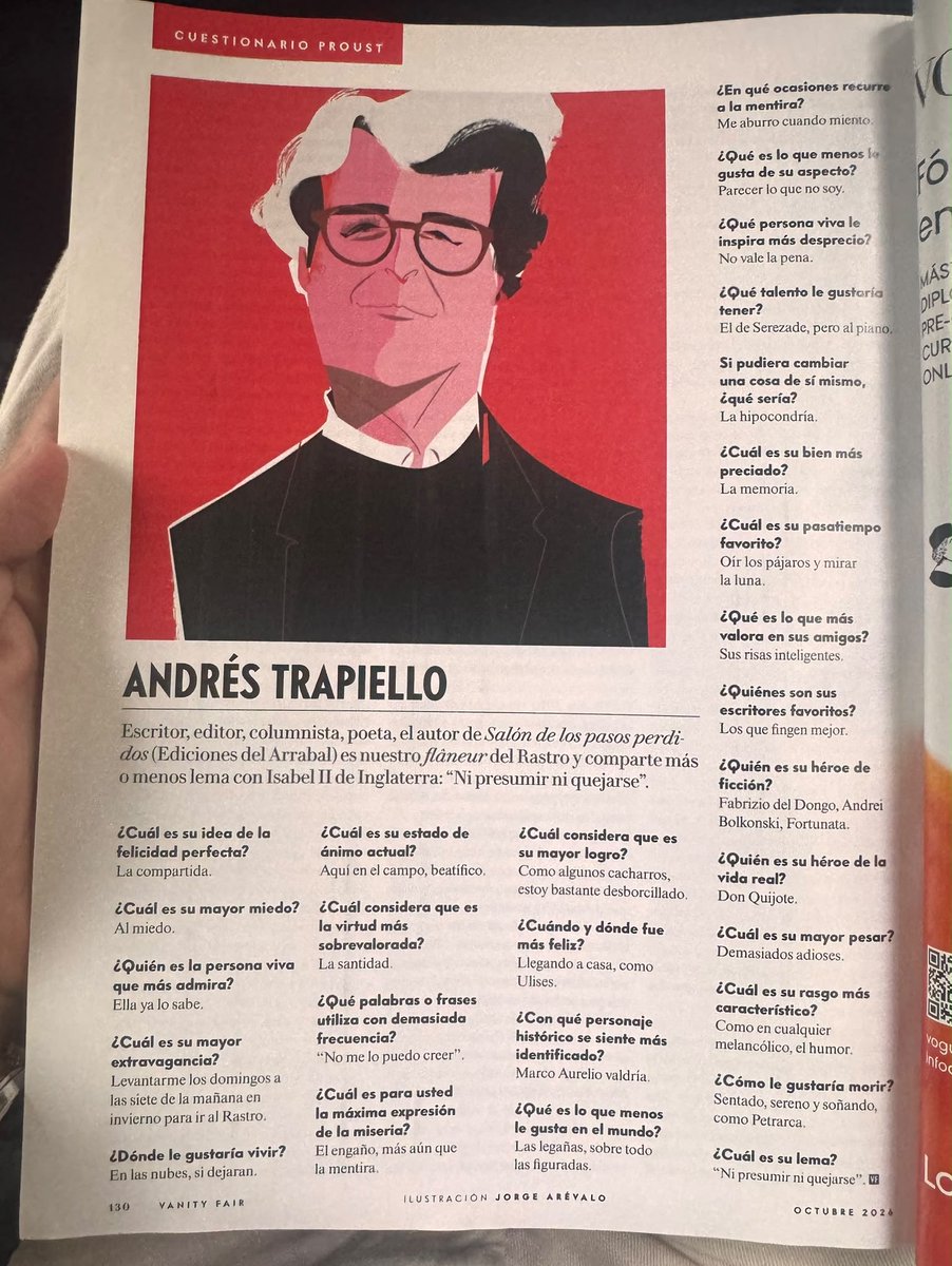 TrapielloAndres's tweet photo. En Vanity Fair. https://t.co/INPfB4GAlO
