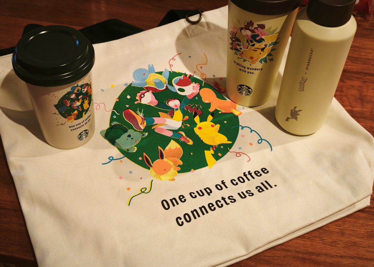 etonnu_hiso's tweet photo. スタバとポケモンのコラボグッズ届いたぁ〜〜〜😭😭😭ぎゃんかわ
仕事用に使う〜〜〜〜〜🫶🫶🫶 https://t.co/NzZhSP1Ea5