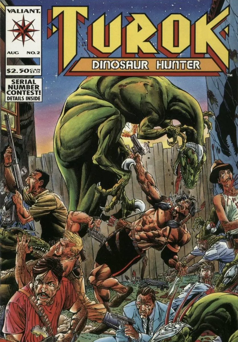 FMNFBTurok's tweet photo. Turok Vol 2 cover of the Valiant comics https://t.co/kEVakSuPEn