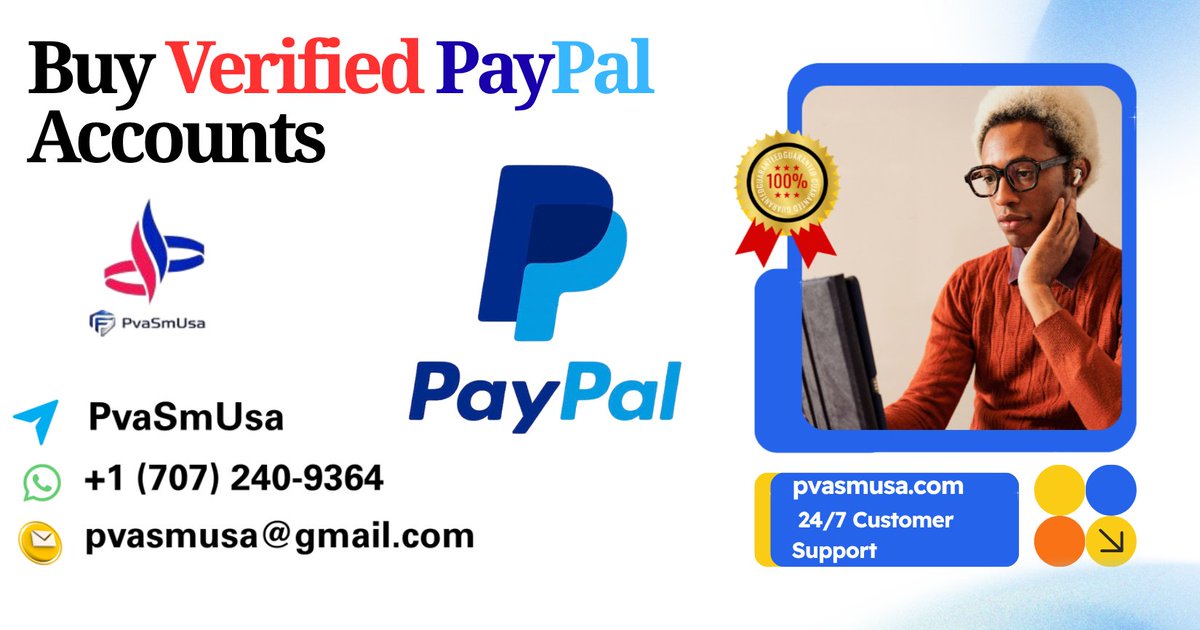 usapvspm's tweet photo. 5 Best Places To Buy Verified PayPal Accounts Safely in

24/7 Hours Reply/Contact
––➤Email: pvasmusa@gmail.com
––➤Telegram: PvaSmUsa
––➤WhatsApp: +1 (707) 240-9364

#PayPal #pvasmusa #PayPalMe #OnlinePayment #DigitalPayment #FinTech #MoneyTransfer #Cashless #OnlineBusiness https://t.co/26LhDlUlNy