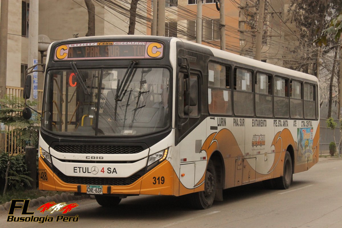 FLBusologiaPER's tweet photo. En circulación por la Alameda Ñaña, próximo a cruzar el Río Rímac para continuar con su recorrido a través de la Carretera Central en dirección hacia la zona sur.

📸: Chaclacayo / 02 de Octubre 2026 https://t.co/MpxQquDnjd