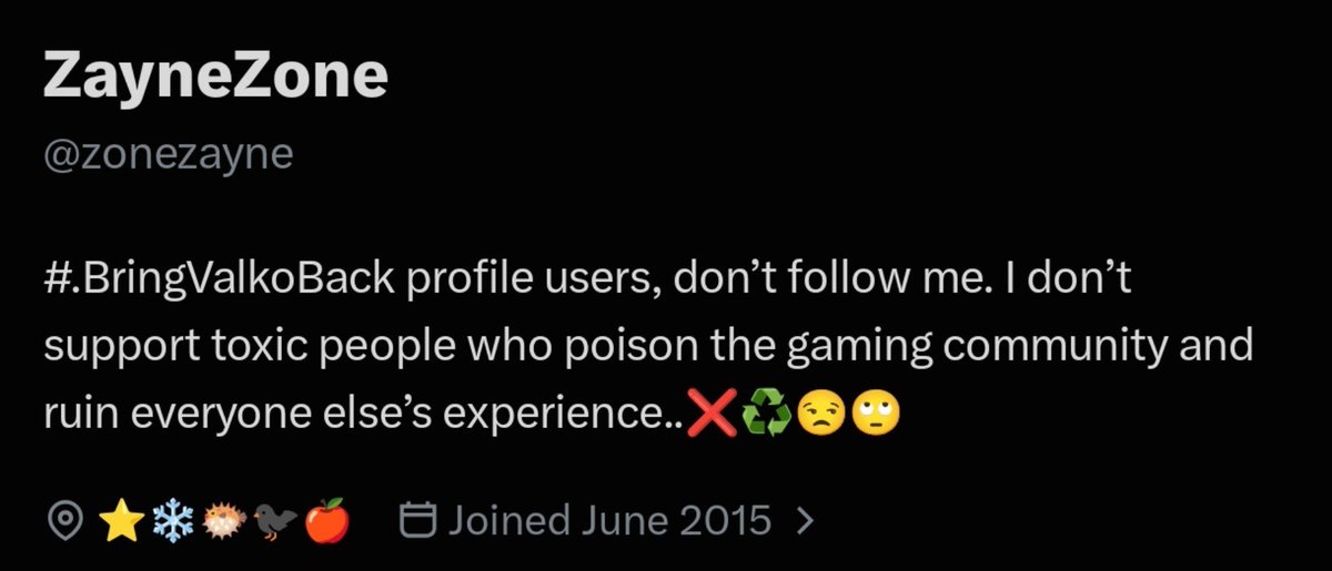 PulseUndone's tweet photo. Don't you realize how YOU ruined the experience for people excited for Valko?

YOU poisoned the community when you got a character cancelled just because you didn't like him.

YOU are the selfish one, YOU are the inconsiderate one, YOU are the toxic one.

· #BringBackValko https://t.co/YUvCBNP7vZ