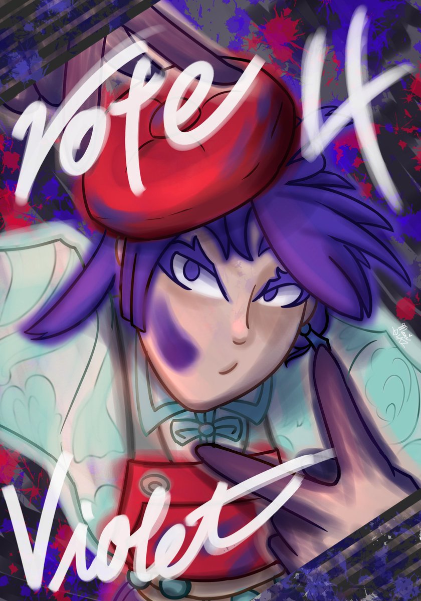 GlazThat's tweet photo. she looks cute 

#deadlock #violet #deadlockfanart https://t.co/PgG31UPJMc