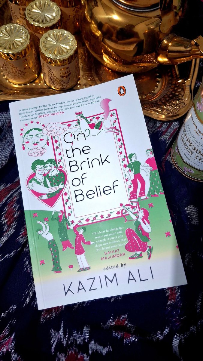 BlogTolkien's tweet photo. My thoughts about "On the Brink of Belief", a multi-genre anthology by South Asian LGBTQIA+ authors (an initiative of The Queer Muslim Project). At first I thought I'd just share a single photo and post. Then I wrote longer for IG then decided to share it here. 1/2 https://t.co/tqQk9FerJa