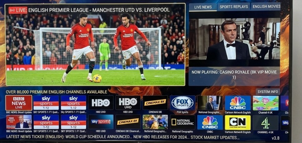 Theodorevf83's tweet photo. #8KStrongVIPPlayer #FamilyEntertainment #LiveChannels #MoviesAndSeries #NewsChannels #SmartTV #FireStick #AndroidTV #TVSetup #FreeTrial
Come On WhatsApp For More Details 👇
https://t.co/0DSWVHVgqz https://t.co/ofZHs8KhKO